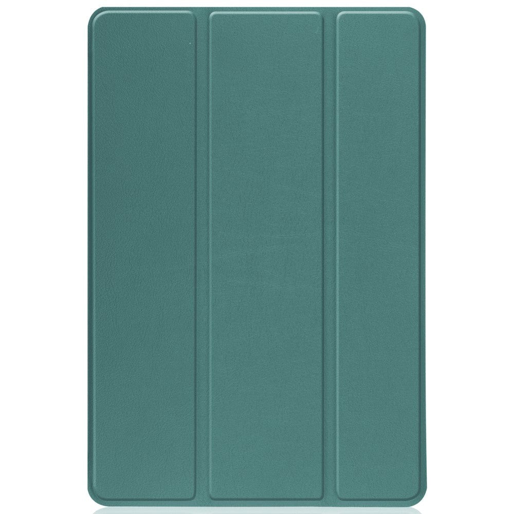 TCL Tab 10S Tri-Fold Leather Case - Green