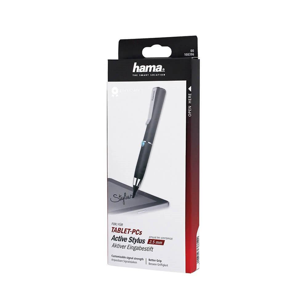 HAMA Stylus Pen "Active Fineline" - Black