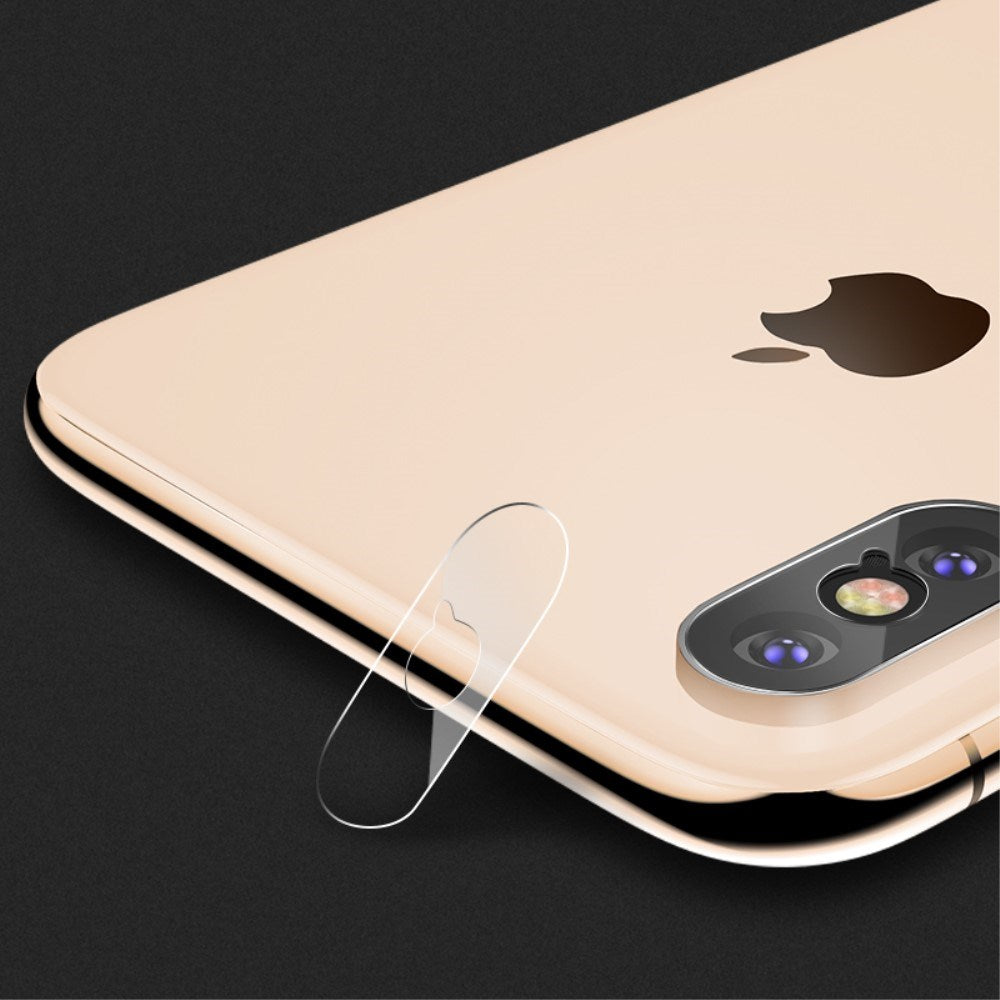 Apple iPhone Xs Max Tempered Glass Camera Lens Protection