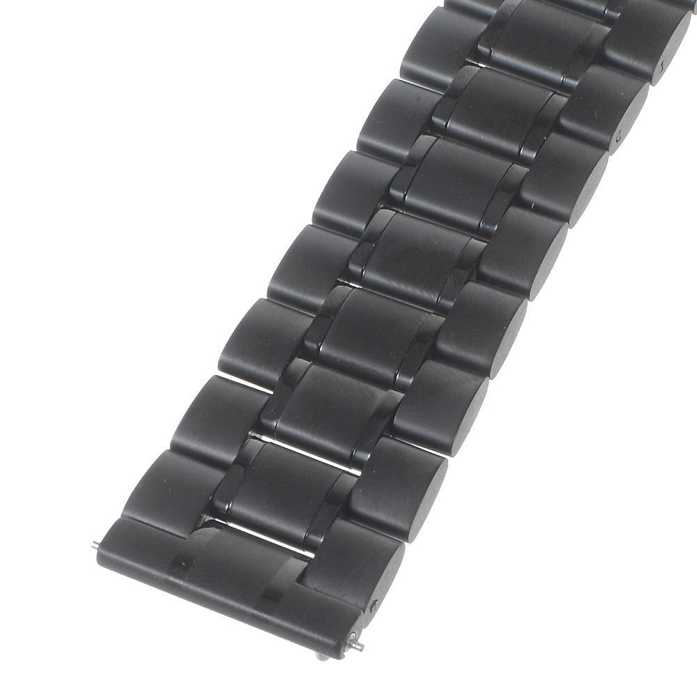 Universal Stainless Steel Watchband (22mm) - Black