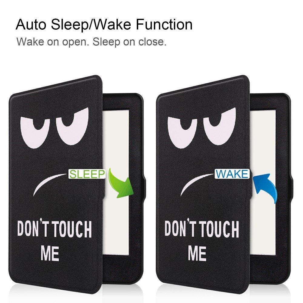 Kobo Nia PU Leather Flip Case w. Sleep/ Wake-up Function - "Don't Touch Me"