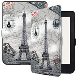 Kobo Nia PU Leather Flip Case w. Sleep/ Wake-up Function - the Eiffel Tower