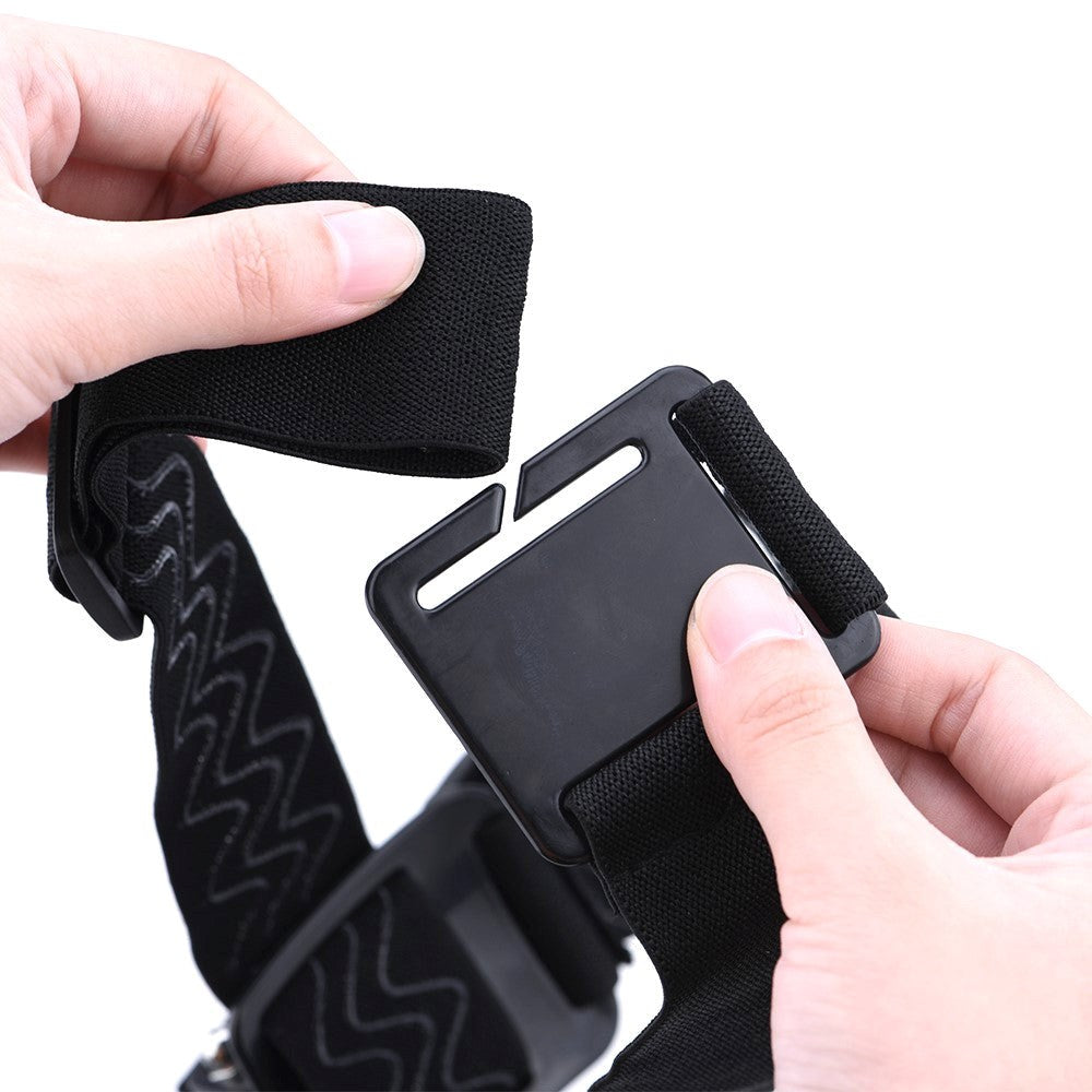 Universal Phone & Camera Head Strap Mount - Black