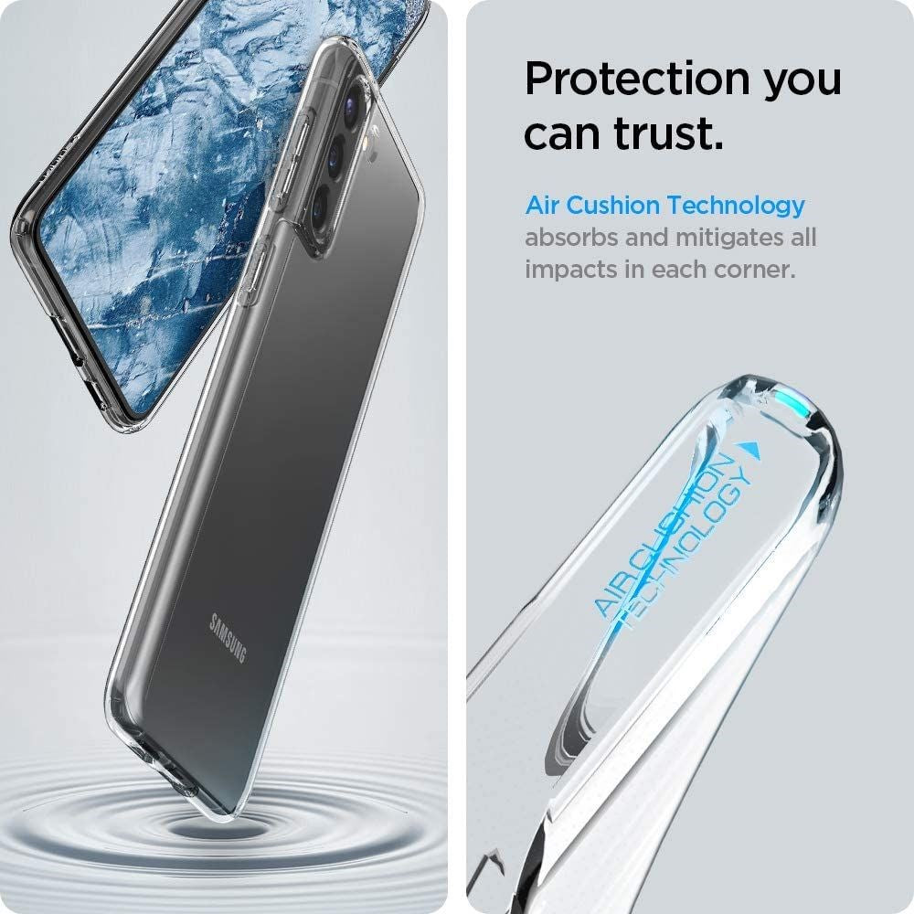 Samsung Galaxy S21 Spigen Liquid Crystal Case - Transparent