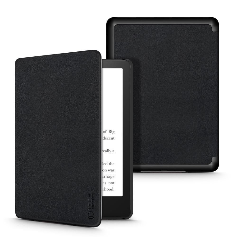 Amazon Kindle Paperwhite 5 11th Generation (2021) Tech-Protect Smartcase Case - Black