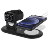 Spigen MagFit Duo 2-in-1 Apple Watch & Apple Magsafe Dock - Black