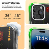 iPhone 15 Pro Cyrill Cecile Plastic Case w. Strap - Flower Garden