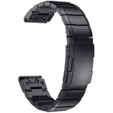 Universal Garmin 26mm QuickFit Tech-Protect Stainless Steel Strap - Black