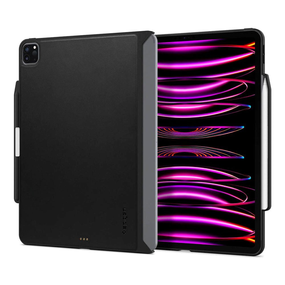 iPad Pro 12.9" (2022 / 2021 / 2020 /2018) Spigen Thin Fit Pro Case - Black