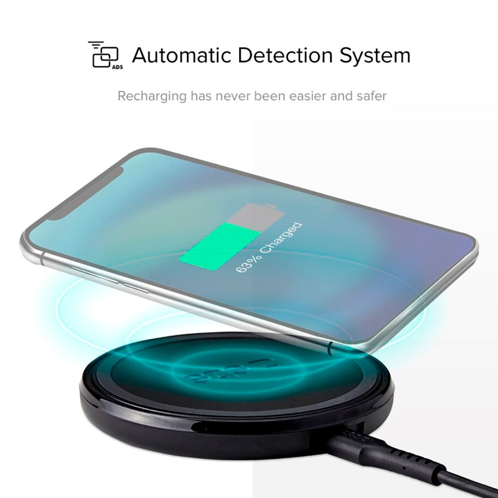 SBS Wireless Magnetic Charger 10W - Black