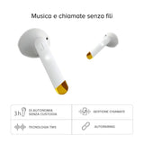 Jaz Hoox True Wireless In-Ear Bluetooth Headphones - White