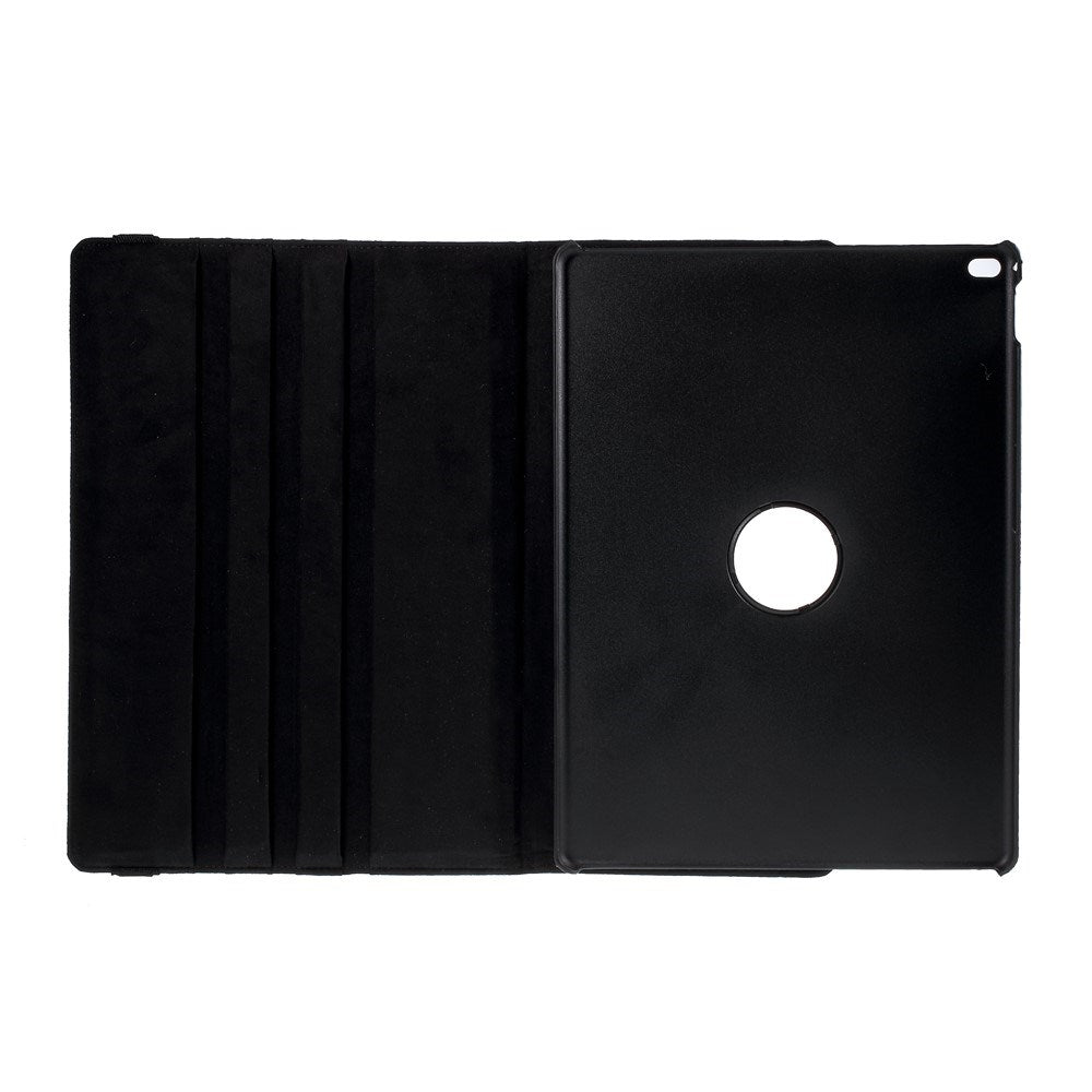 iPad Pro 12.9" (2015) EIDERWOOD Artificial Leather Flip Case with Stand Function - Black