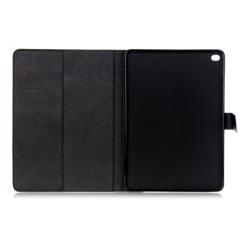 iPad Air 2 Case w. Stand & Card Holder "Don't Touch My Pad" - Black