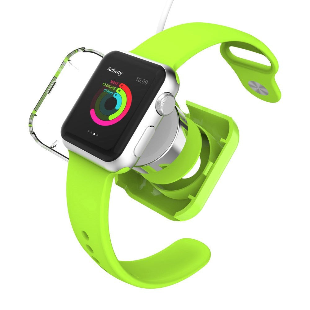 Apple Watch (38mm) / (42mm) Charging Case Green