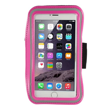 iPhone 8 Plus / 7 Plus / 6 Plus / 6s Plus Running wristband Pink