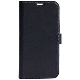 iPhone 13 Pro Max Essentials 2-in-1 Leather Flip Case - Black