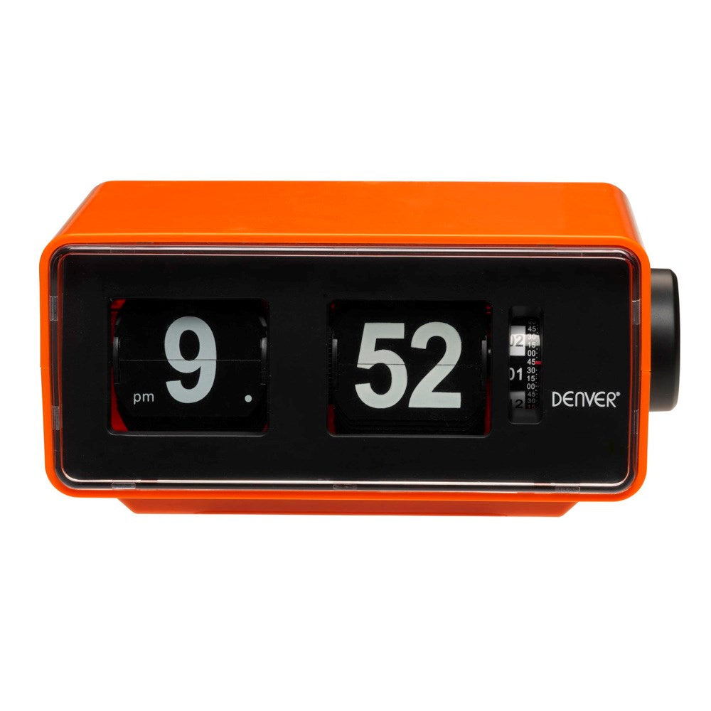 Denver CR-425 Retro Clock Radio / Alarm Clock with PLL FM Radio