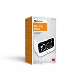Denver EC-54W Digital Clock with Speaker - White