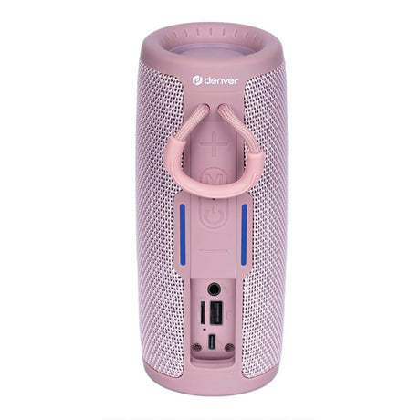 Denver Wireless Bluetooth Speaker with 2 x 5W RMS - Pink