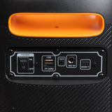 Denver BPS-165 Bluetooth Speaker with Built-in Light - Black