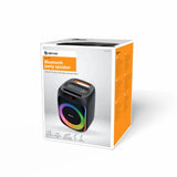 Denver BPS-165 Bluetooth Speaker with Built-in Light - Black