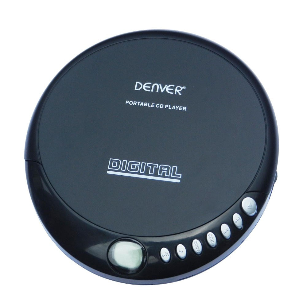 Denver DM-24MK2 Portable CD Player with Headphones – Black
