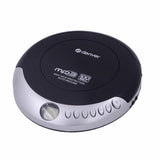 Denver DMP-391 Portable CD Player with Resume Function & Headphones - Black