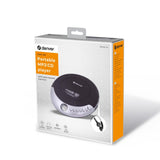 Denver DMP-391 Portable CD Player with Resume Function & Headphones - Black