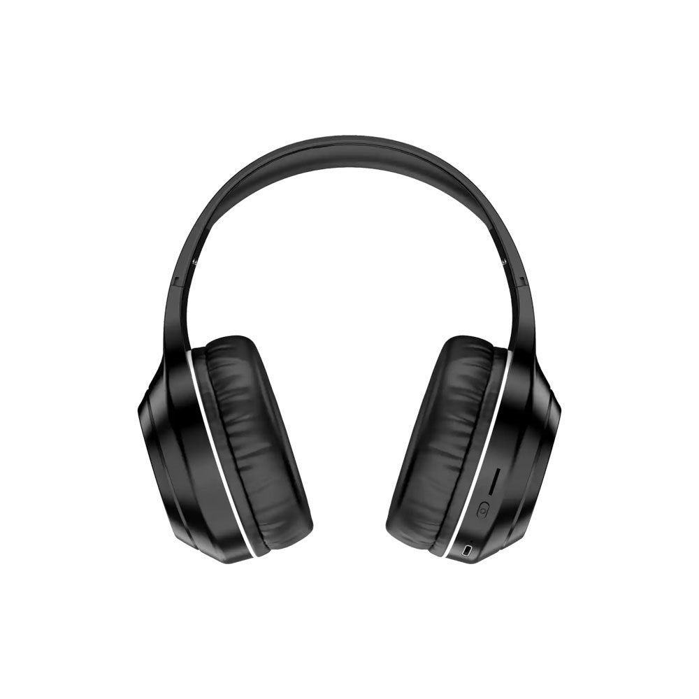 Denver True Wireless Headset with Noise Cancellation - On-Ear - Black