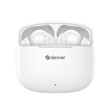 Denver True Wireless Headphones  - In-Ear - White