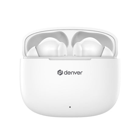 Denver True Wireless Headphones  - In-Ear - White
