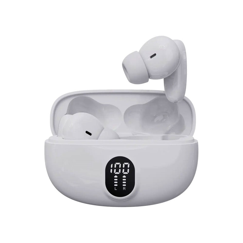 Denver TWE-57W True Wireless Bluetooth In-Ear Headphones - White