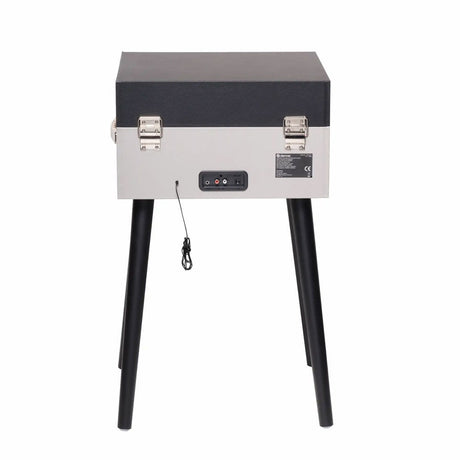 Denver VPR-250 Turntable with Legs - Black / Grey