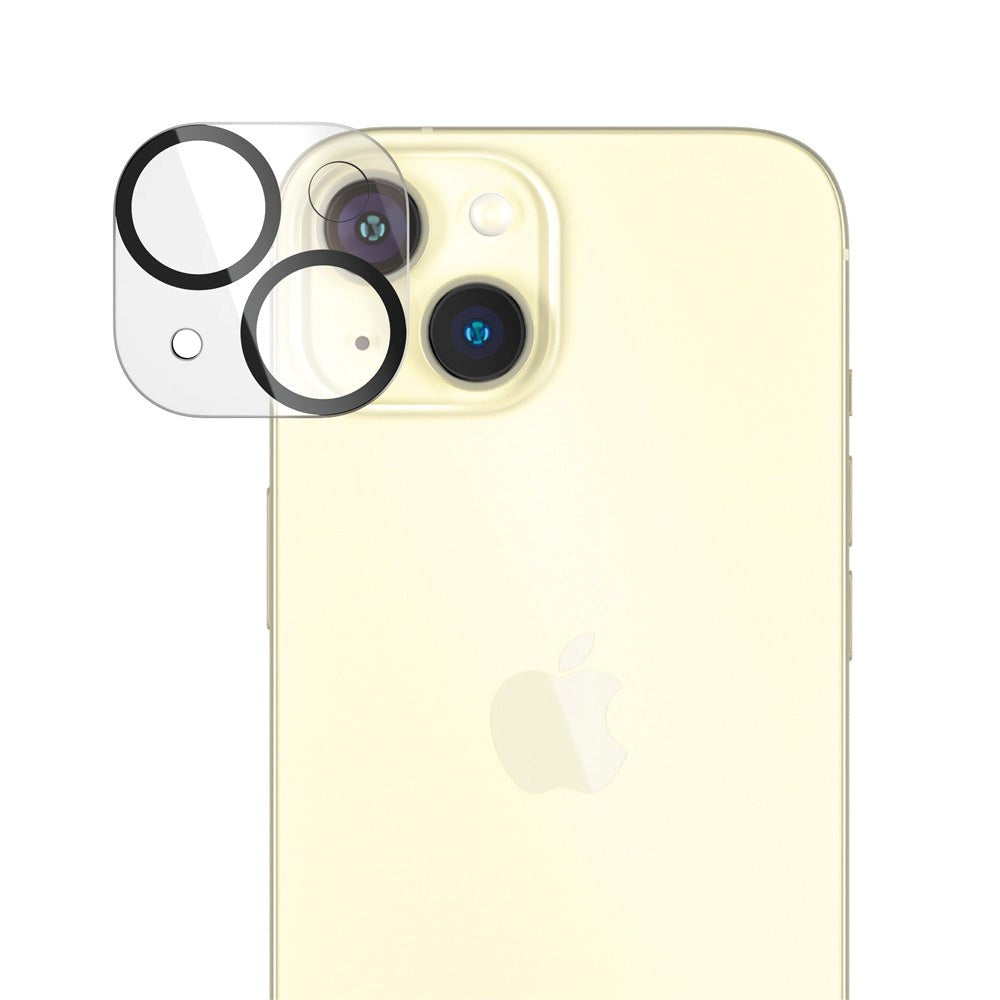 iPhone 15 / 15 Plus PanzerGlass PicturePerfect - Camera Protection - Platinum Strength - Transparent / Black