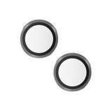 iPhone 15 / 15 Plus PanzerGlass Hoops - Camera Protection - Platinum Strength - Transparent / Black