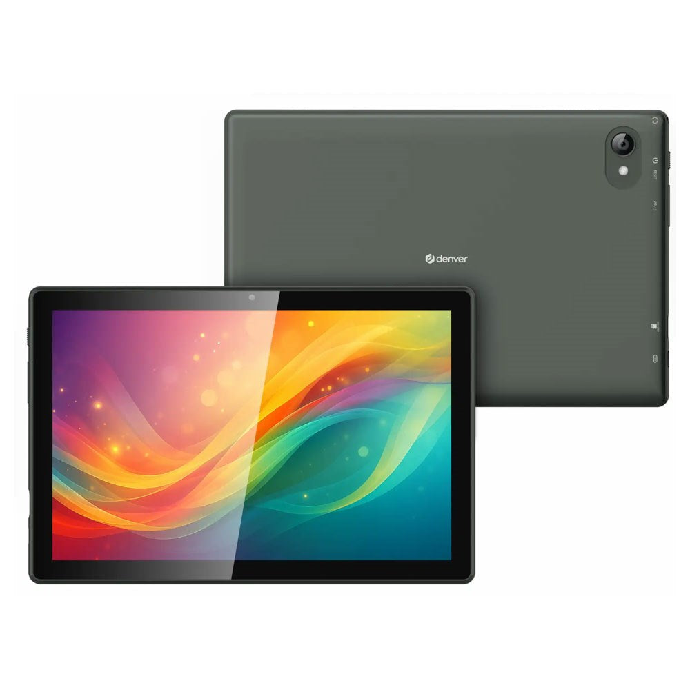 Denver TIO-10525 Tablet 10" with Android 16 - 4 RAM & 64 GB - 5,000mAh - 2 / 5 MP Camera - Grey