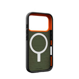 iPhone 17 Pro UAG Civilian Case - MagSafe Compatible - Green / Orange