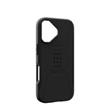 iPhone 17 UAG Civilian Case - MagSafe Compatible - Black