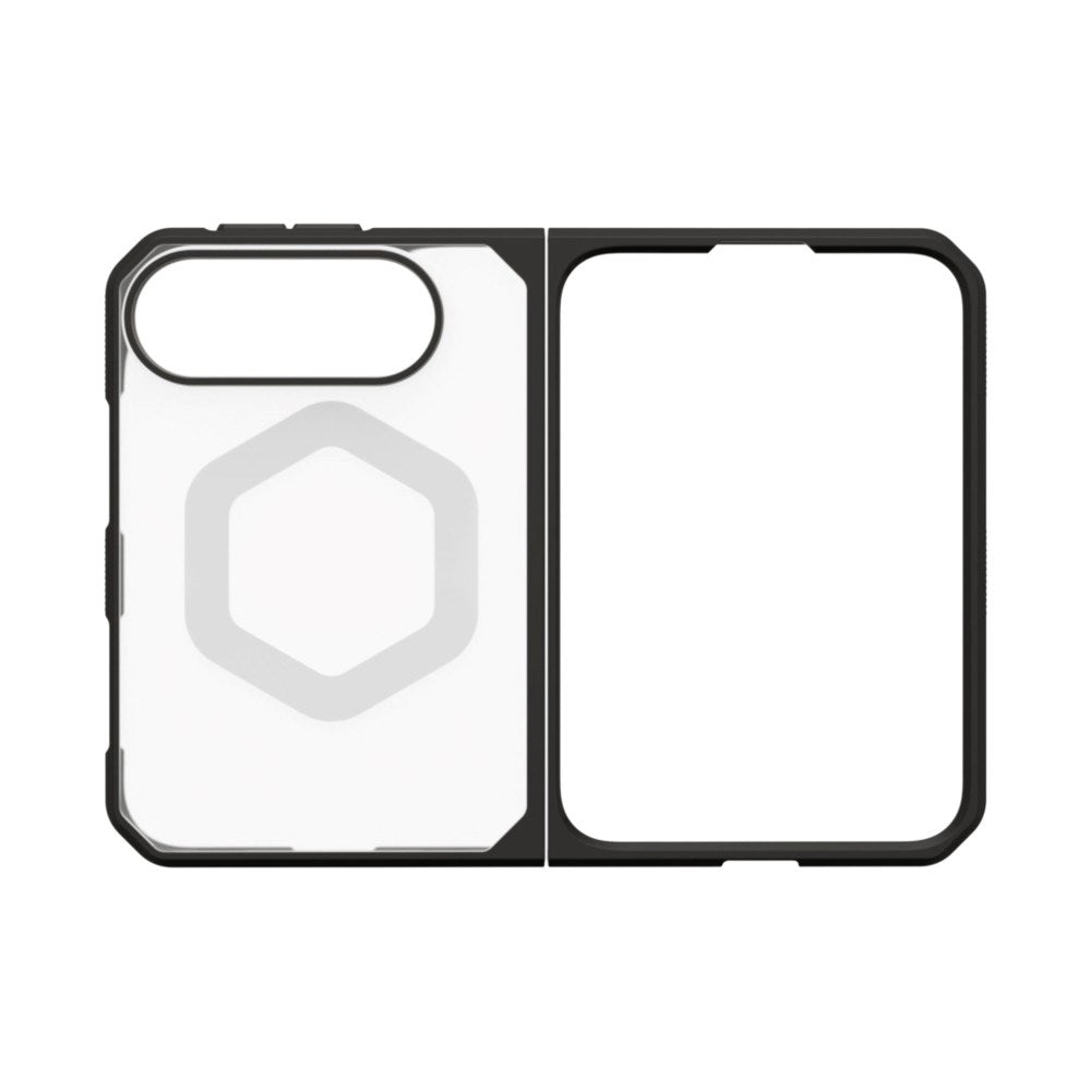 iPhone Duo UAG Mouve Case - MagSafe Compatible - Transparent / Black