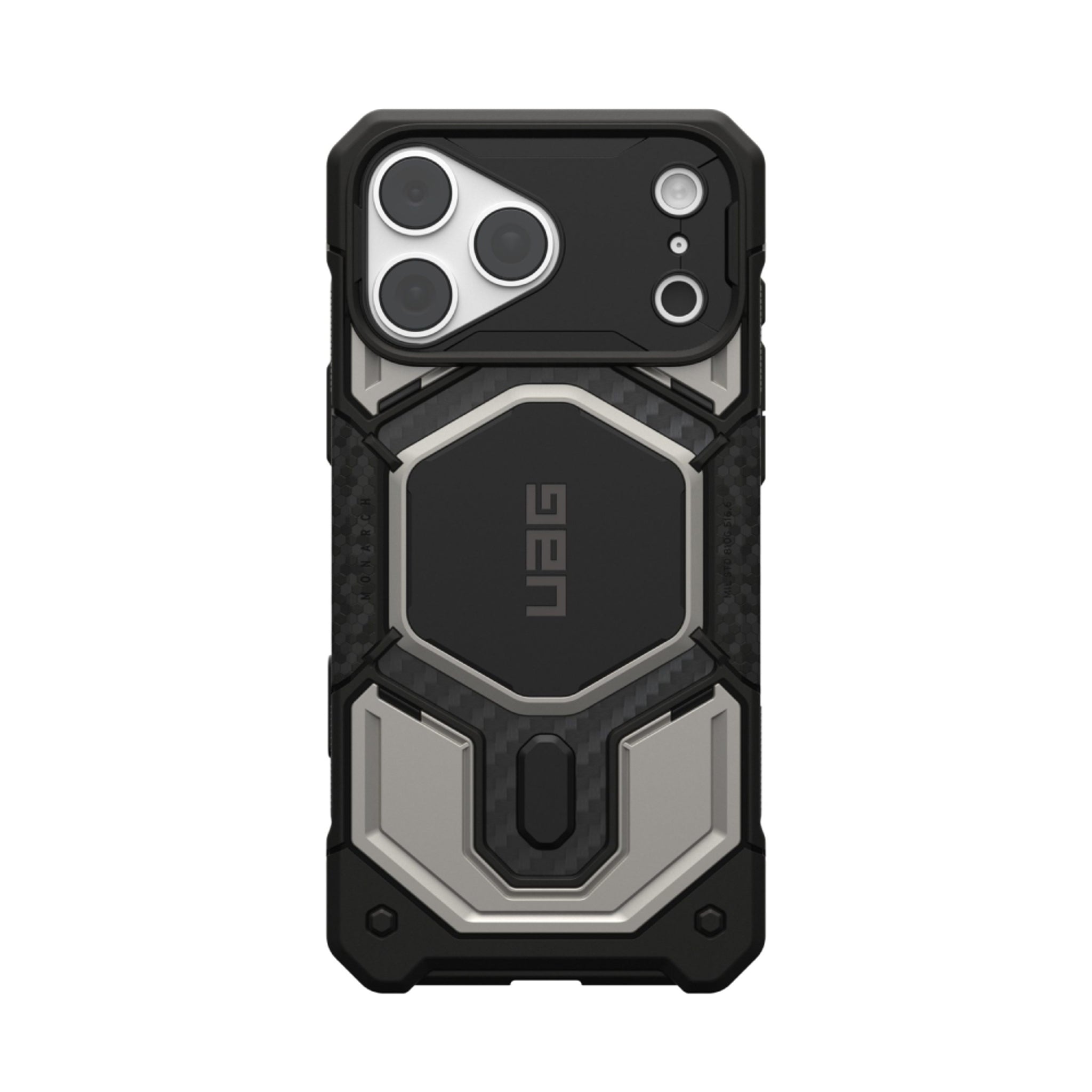 iPhone 18 Pro Max / 17 Pro Max UAG Monarch Pro Case - MagSafe Compatible - Titanium