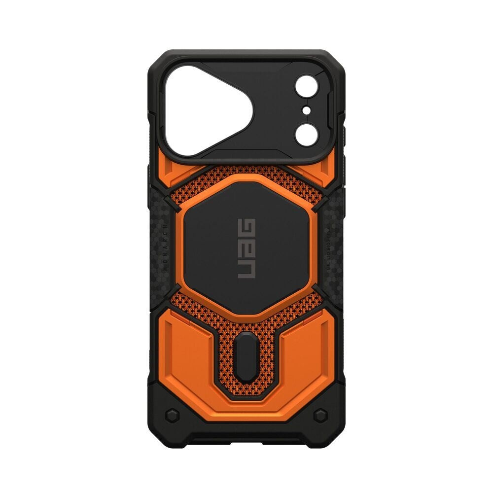 iPhone 18 Pro Max / 17 Pro Max UAG Monarch Pro Case - MagSafe Compatible - Kevlar Burnt Orange