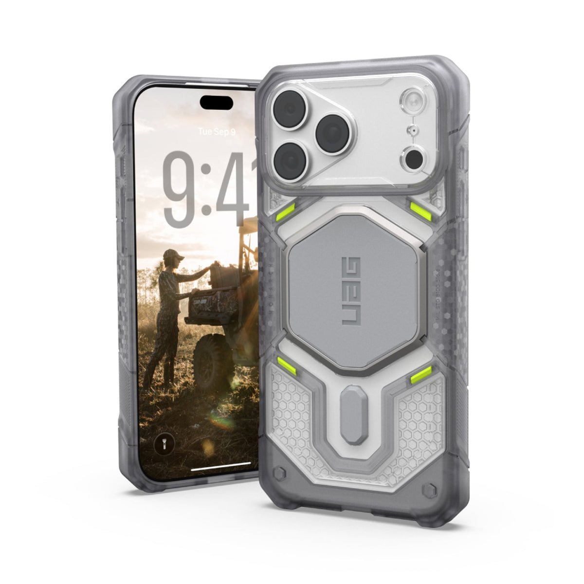 iPhone 18 Pro Max / 17 Pro Max UAG Monarch Pro Case - MagSafe Compatible - Veil Ice