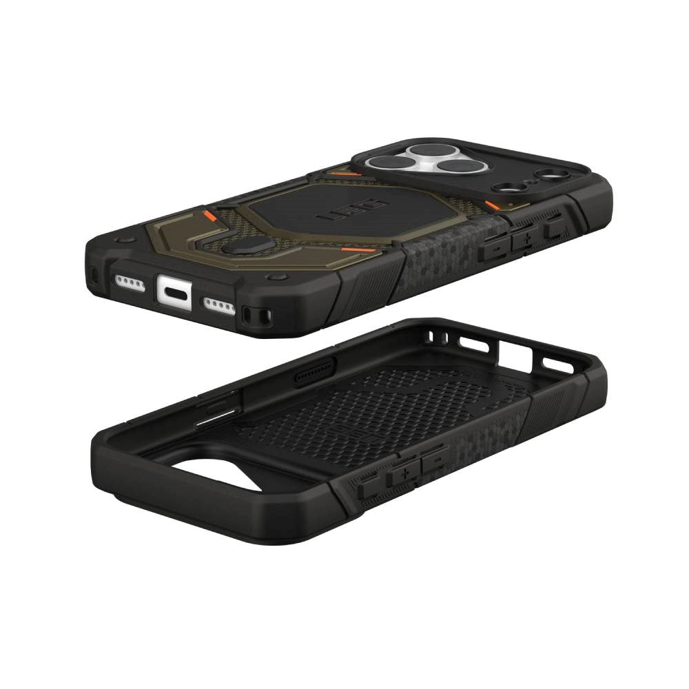 iPhone 18 Pro / 17 Pro UAG Monarch Pro Case - MagSafe Compatible - Kevlar Element Green