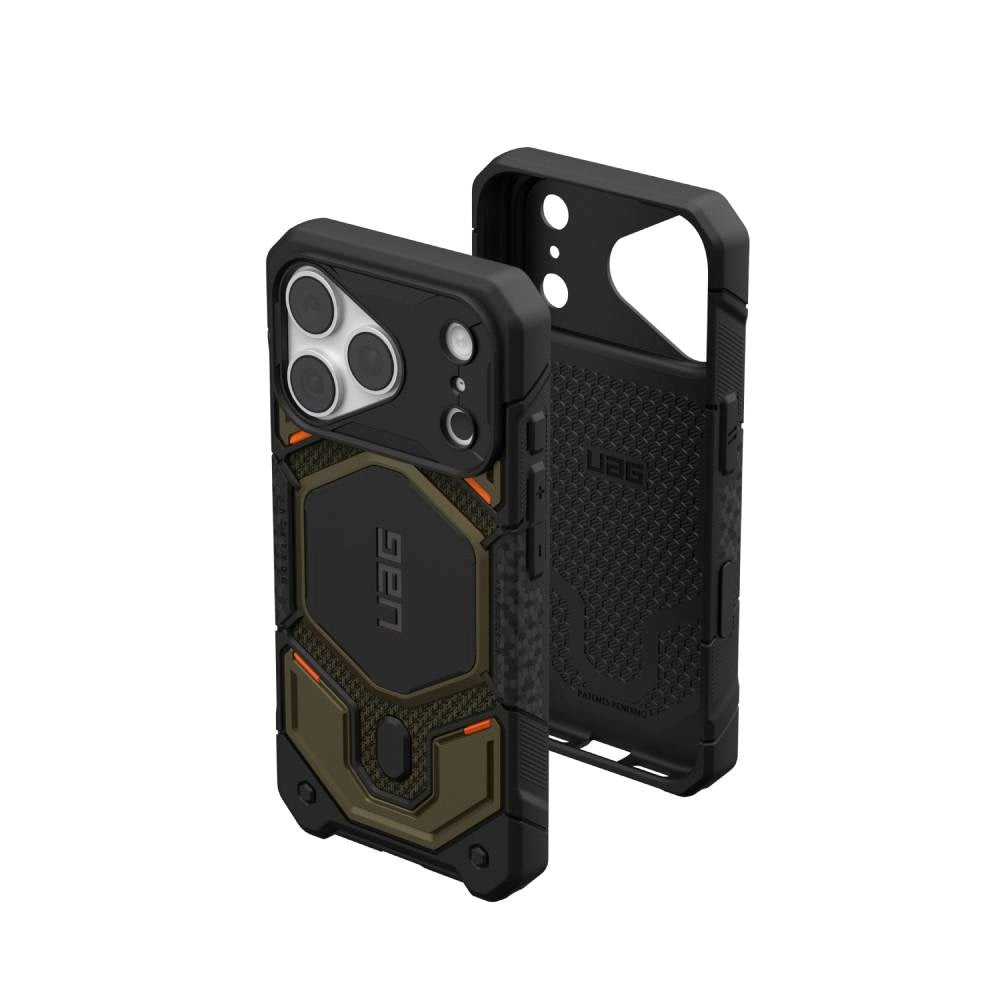 iPhone 18 Pro / 17 Pro UAG Monarch Pro Case - MagSafe Compatible - Kevlar Element Green