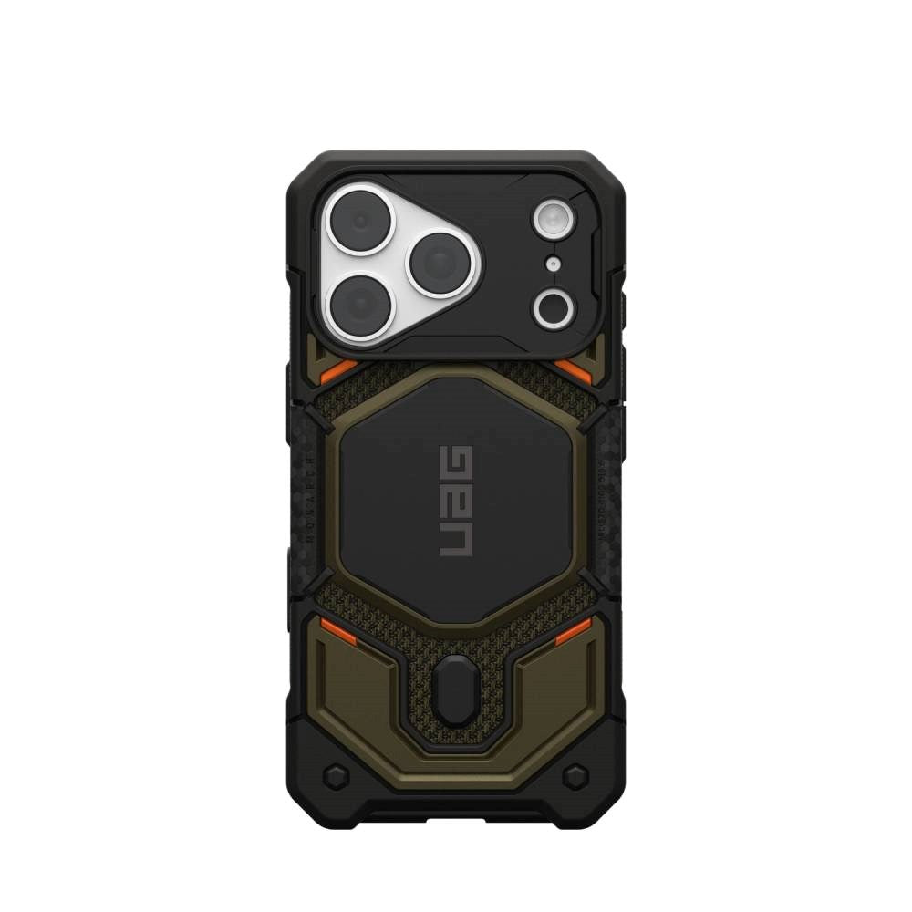 iPhone 18 Pro / 17 Pro UAG Monarch Pro Case - MagSafe Compatible - Kevlar Element Green