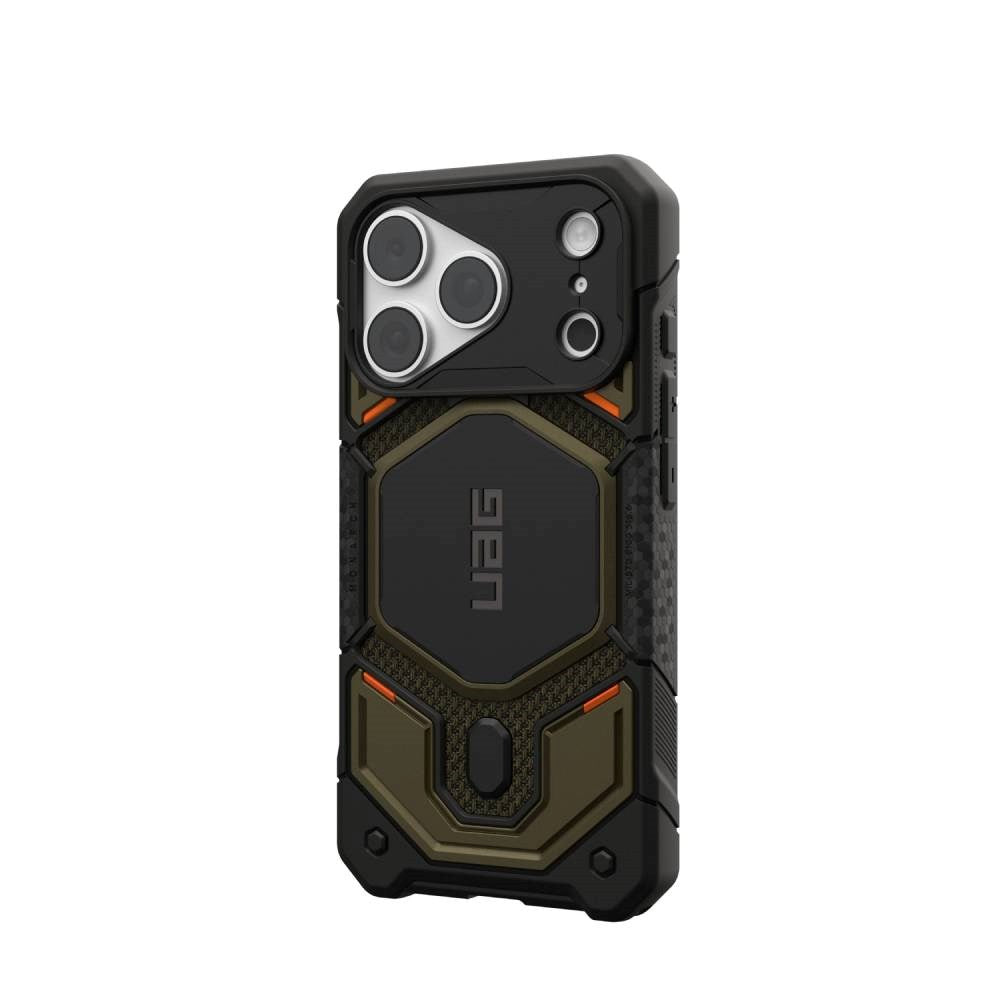iPhone 18 Pro / 17 Pro UAG Monarch Pro Case - MagSafe Compatible - Kevlar Element Green