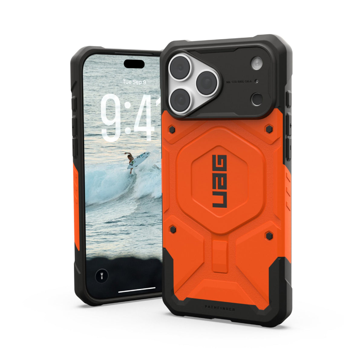 iPhone 18 Pro Max / 17 Pro Max UAG Pathfinder Case - MagSafe Compatible - Orange