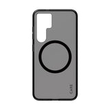 CARE by PanzerGlass Samsung Galaxy S24 FLAGSHIP Urban Combat Case - MagSafe Compatible - Smokey / Black