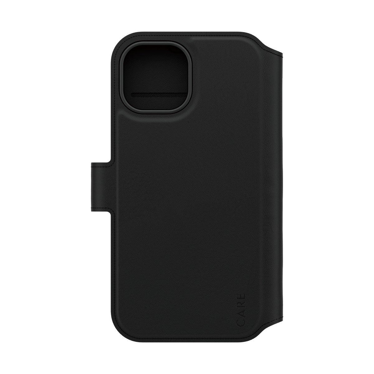 CARE by PanzerGlass iPhone 15 Feature Tango 2-in-1 Flip Case with Wallet - Black