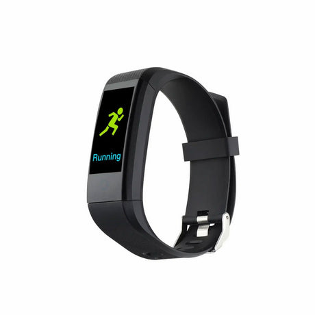 Denver BFH-147 Bluetooth Fitness Smartwatch with Heart Rate Monitor - Black